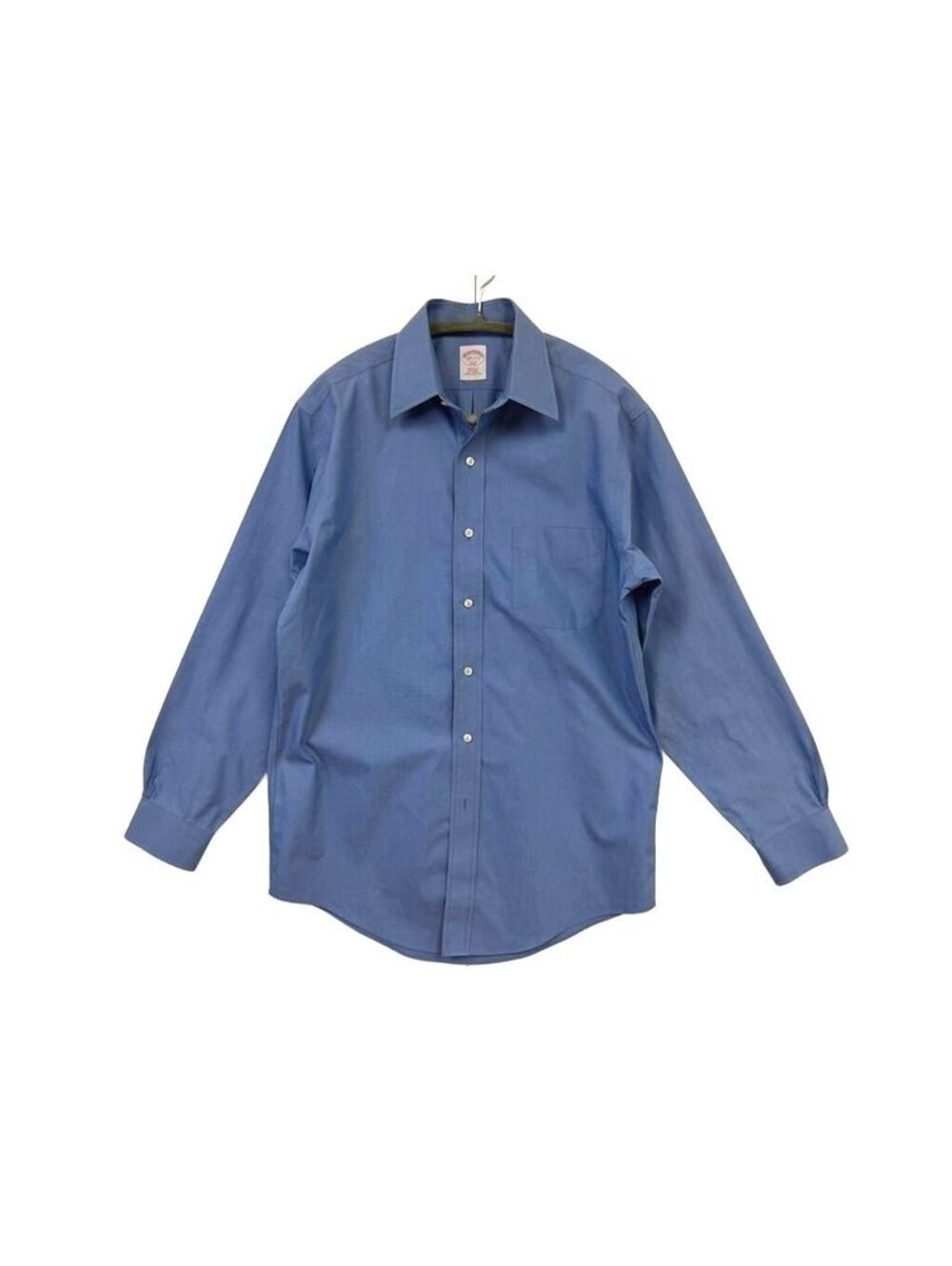 Brooks Brothers 346 Mens Blue Cotton Button Down Dress Shirt 14.5 32/33 Small